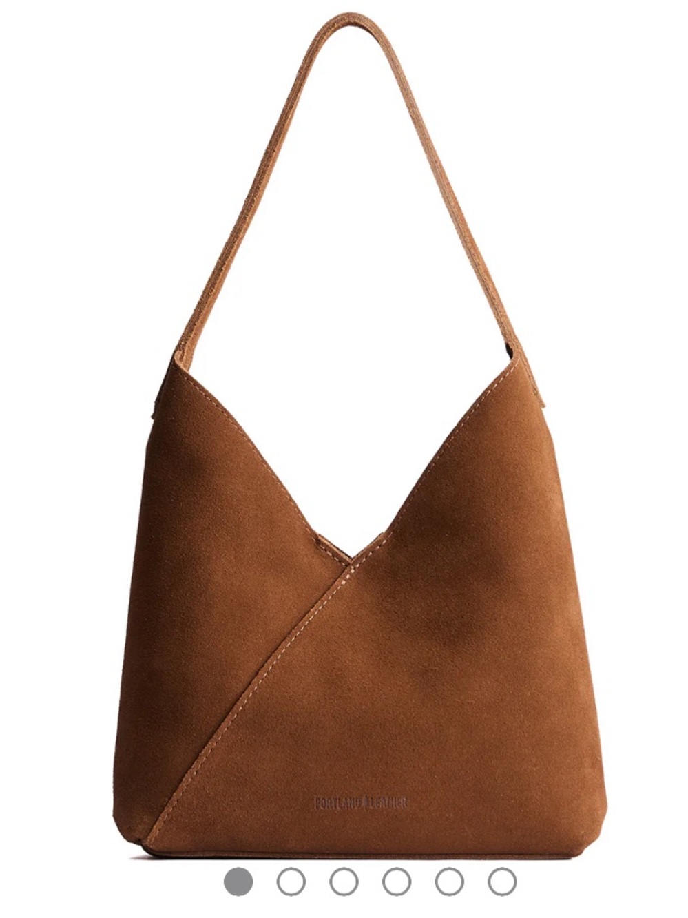 NWT Portland Leather Naomi Shoulder Bag in Jackson Suede